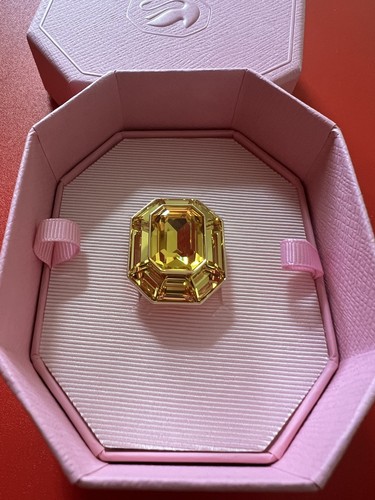 Swarovski ring lucent yellow - swarovski,
