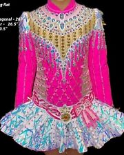 Pink Irish Dancing Eire Designs Gavin Doherty Feis Dress Solo Dance Dress