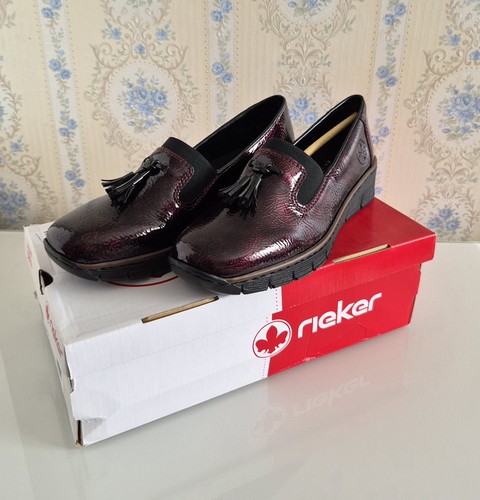 Rieker women gleam red shoes - women's,