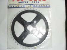 Tuf-Neck BMX chainring black.