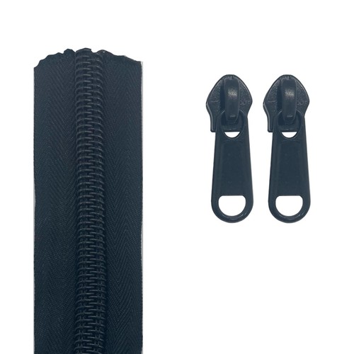 Size zip heavy duty black - heavy,