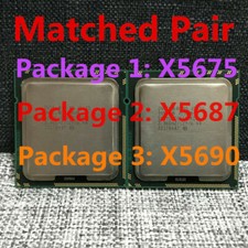 Matching pair Intel Xeon X5670