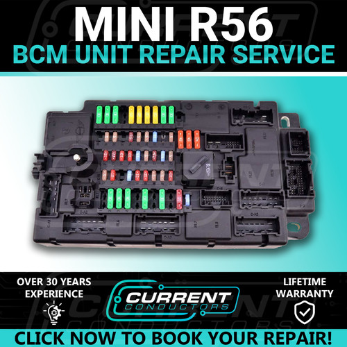 Mini r56 bcm jbe fuse - bcm, board