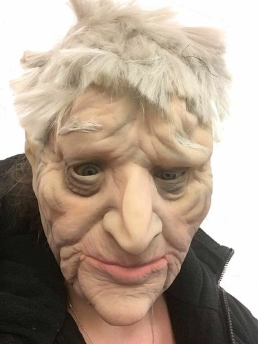 Old man mask realistic oap - man,