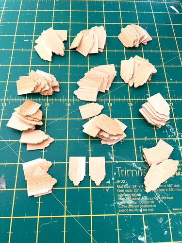 Dolls house roof - dolls, 100