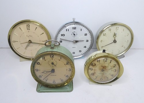 Vintage mechanical clock - clock, lot