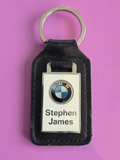 Keyring Key Ring - Vintage BMW Key Fob Dealer Dealership Stephen James