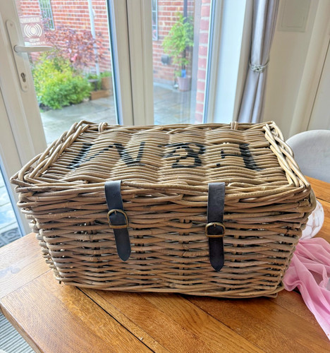 Wicker picnic hamper basket - picnic,
