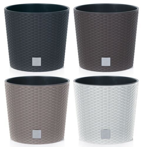 Modern round plastic rattan - modern,