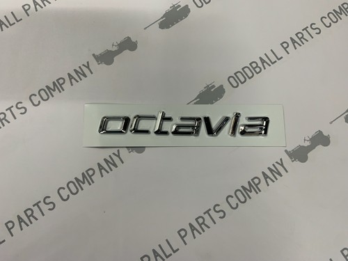 Replacement octavia badge - replacement,