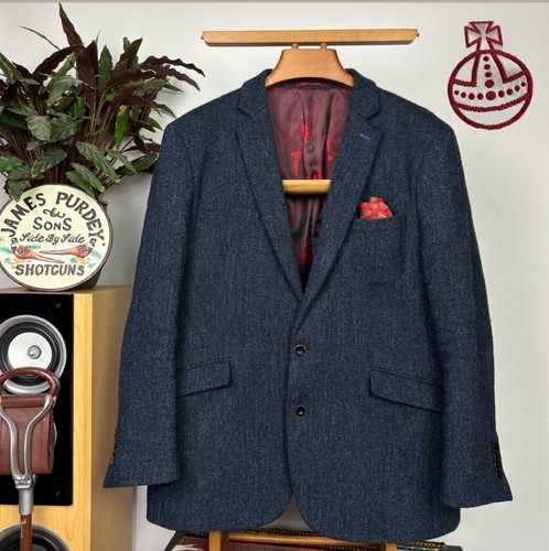 Harris tweed sport coat - tweed, (48r)