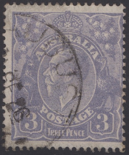 Australia kgv die i - kgv, 3d