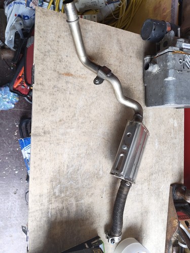 Exhaust pipe stand - pipe,