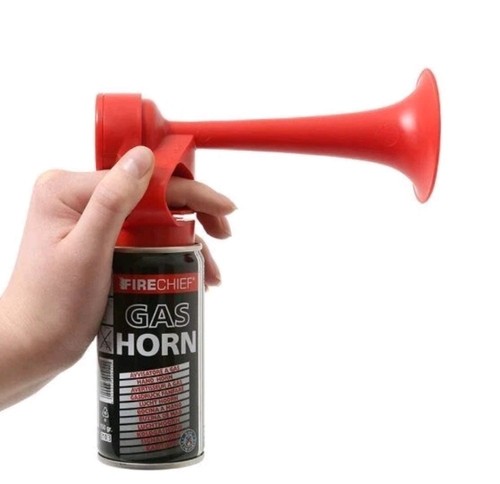 Gas air horn - gas, firechief