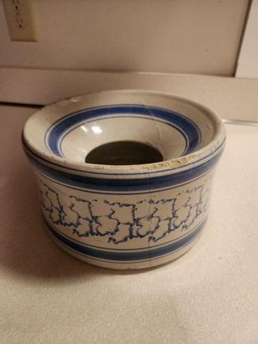 Antique 19th century - blue, and