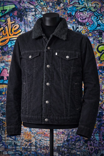 Levi sherpa trucker - sherpa,