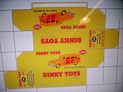 Repro dinky 137 - dinky, plymouth