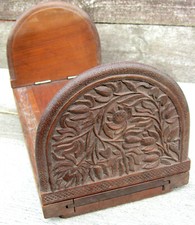 Anglo Indian Bookslide Carved