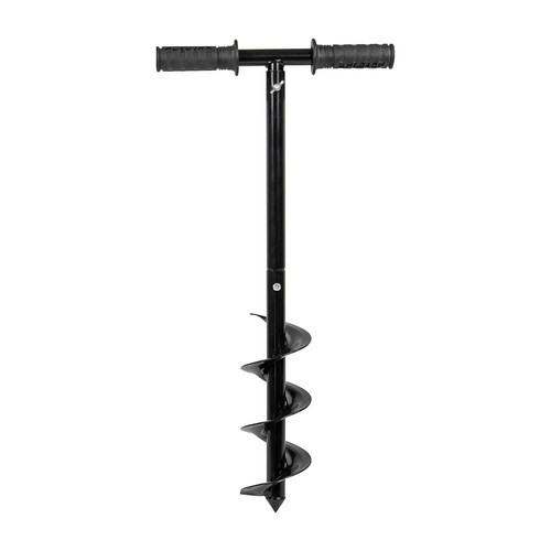 Manual hand earth auger - earth, fence
