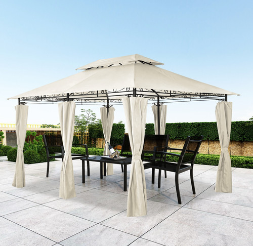 Mondeer 3x4m garden gazebo - 3x4m,
