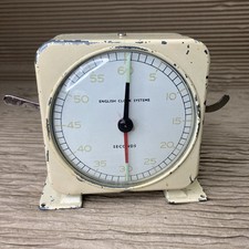 English Clock Systems Clockwork Seconds / Minute Timer