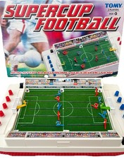 Tomy Super Cup 80s Football Game VTG -Fully Working- 2 Balls Extras Supercup VGC