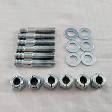 Ford Crossflow Exhaust Manifold Studs, Aerotight Nuts & Washers MK1 Mk2 Escort