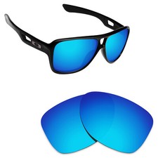 Hawkry Polarized Replacement Lenses for-Oakley Dispatch 2 Sunglass Ice Blue