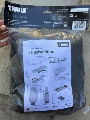 Thule roof box - lid, size