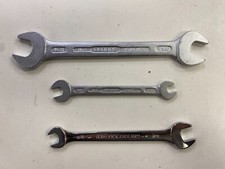 Imperial Open End Spanner Double Gedore King Dick Chrome 3/16" - 3/4" NOS