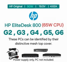 Genuine HP 90W AC Power Supply
