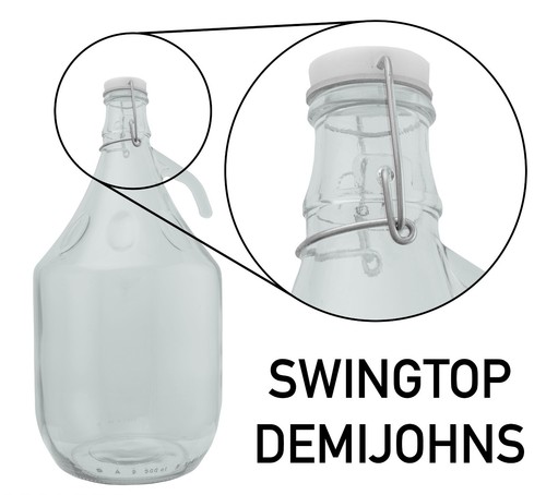 Gallon glass demijohn - 1,
