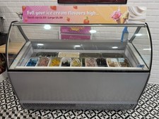 ISA Bermuda RV10 Ventillated Ice Cream Display Freezer