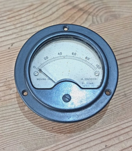 Vintage sangamo weston ammeter - sangamo,