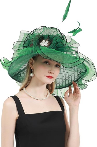 Women organza headdress hat - women's,