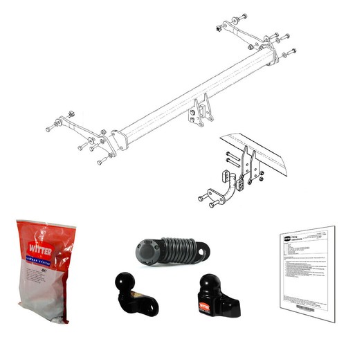 Witter towbar for volkswagen - witter,