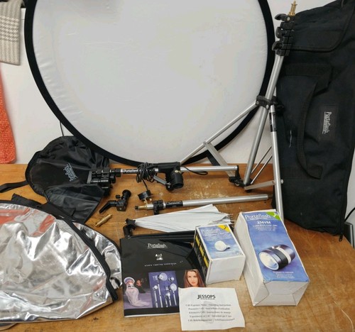 Portaflash studio lighting job - lighting,