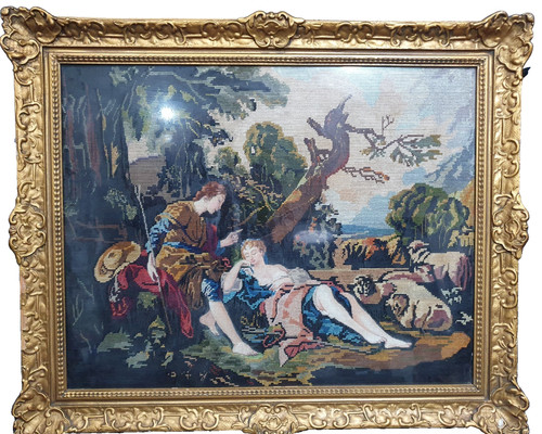 Large vintage tapestry - large,