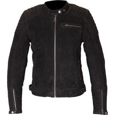 Merlin Ladies Isla TFL D3O Leather Motorcycle Motorbike Jacket - Black