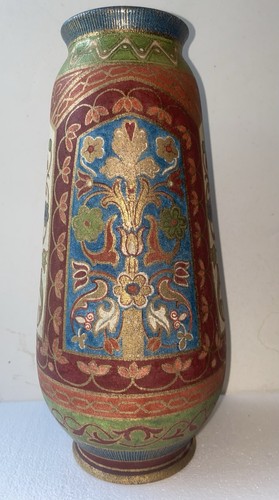 Royal bonn kashmir vase - 12”,