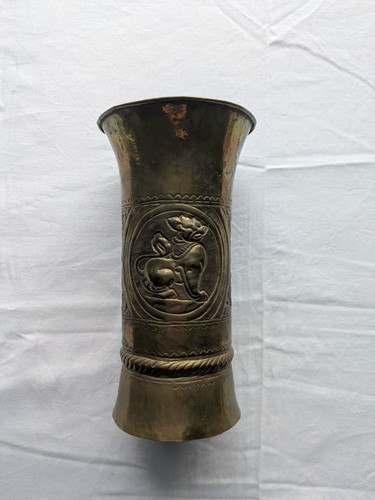 Indian brass vase - vase, with