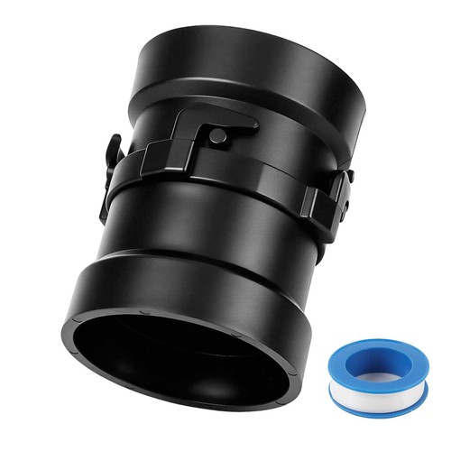 Sewer hose fitting adapter - hose,
