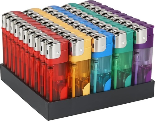 50pcs refillable butane - refillable, gas