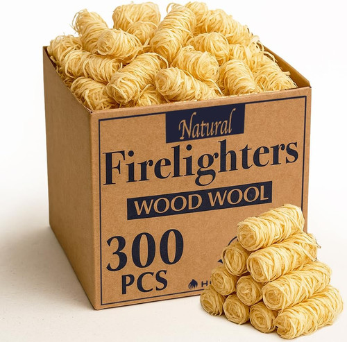 Natural firelighters large - natural,