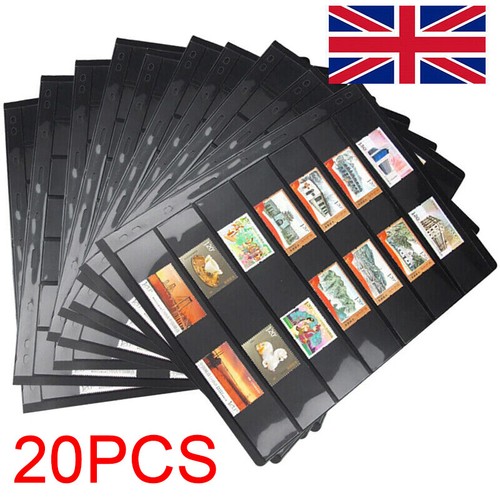 20x double sided - double, stamp-album