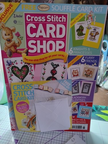 Cross stitch card shop - card,