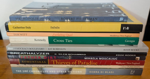 Lot poetry books d - of,