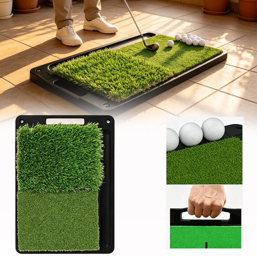 Turf golf hitting mat - golf,