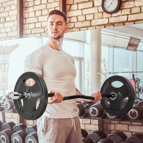 120cm curl bar with spring - curl,