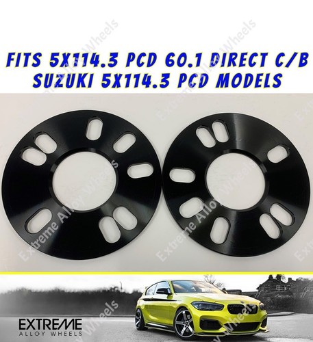 Alloy wheel spacers 5mm for - 5mm,
